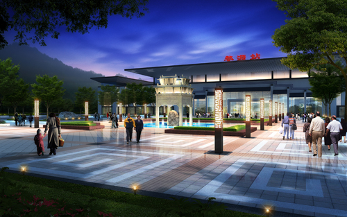 Landscape Design of the Square in Front of Wuyuan High-speed Railway Station in Jiangxi